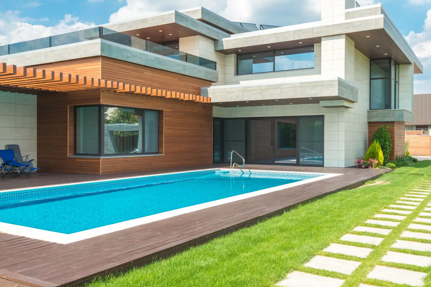 Swimming pool built in Anglers Reach, NSW